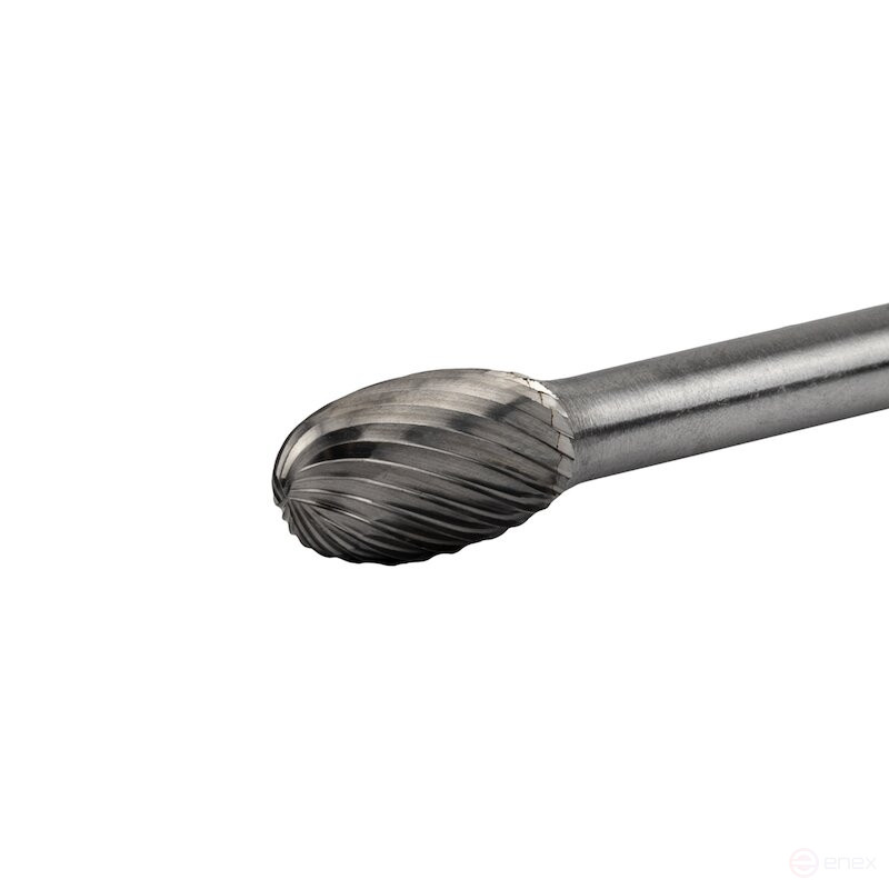 Борфреза твердосплавная NORGAU Industrial овальная 10 мм, форма E, SCM