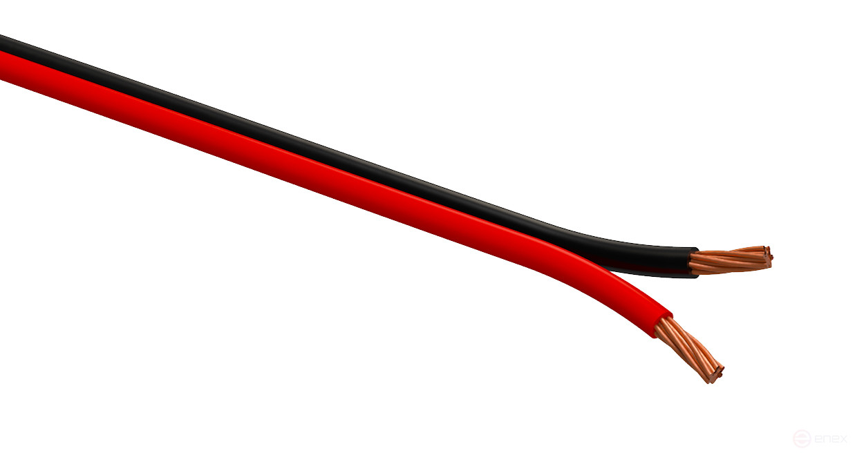 A-50-RB-5 ERA Speaker Cable 2x0.50 mm2 red-black, 5 m