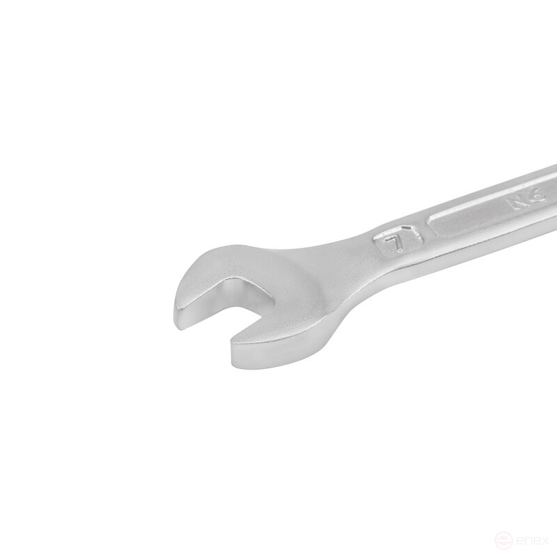 Ключ гаечный рожковый NORGAU Industrial двусторонний 6х7 мм, N6-6х7