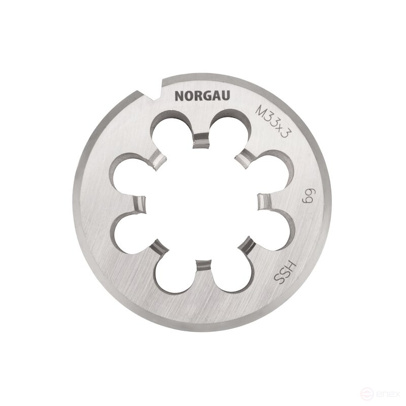 Плашка NORGAU Industrial по металлу MF33x3.0 мм, HSS