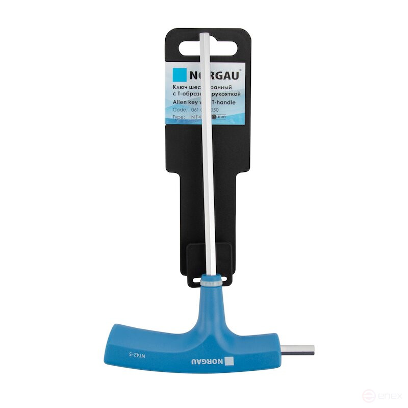 Ключ шестигранный NORGAU Industrial с Т-образной рукояткой 5 мм, NT42-5, SNCMV