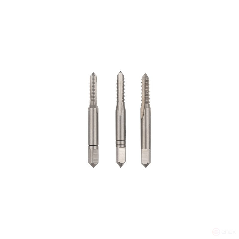 Set of hand taps NORGAU Industrial M5, HSS, 3 pieces