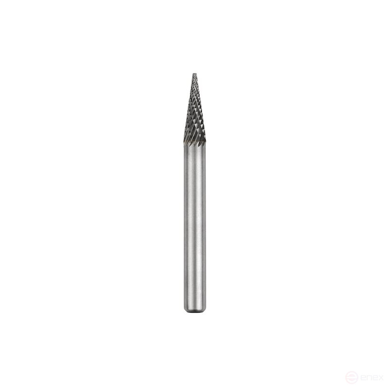 Борфреза твердосплавная NORGAU Industrial коническая 6 мм, 14°, форма M, DCM