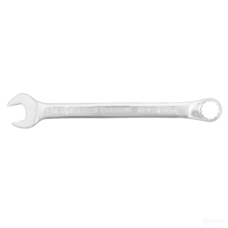 Ключ комбинированный дюймовый изогнутый NORGAU Industrial 9/16", N7B-9/16