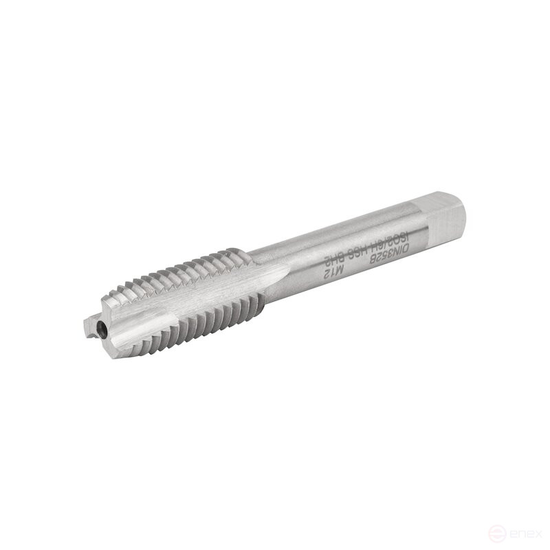 Machine-manual NORGAU Industrial tap for through holes M12, form B, HSS