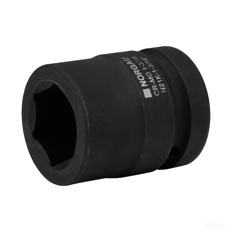 Головка торцевая ударная NORGAU Industrial шестигранная дюймовая 1", 1.3/16", N21K-1.3/16