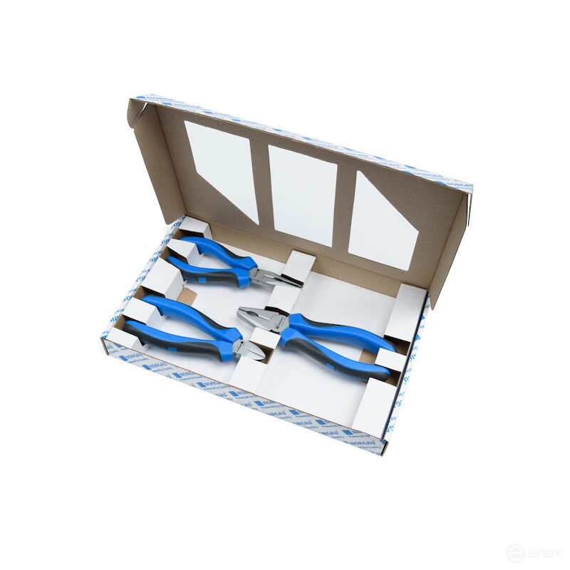 Набор губцевого инструмента NORGAU Industrial NPS-246TL, 3 предмета