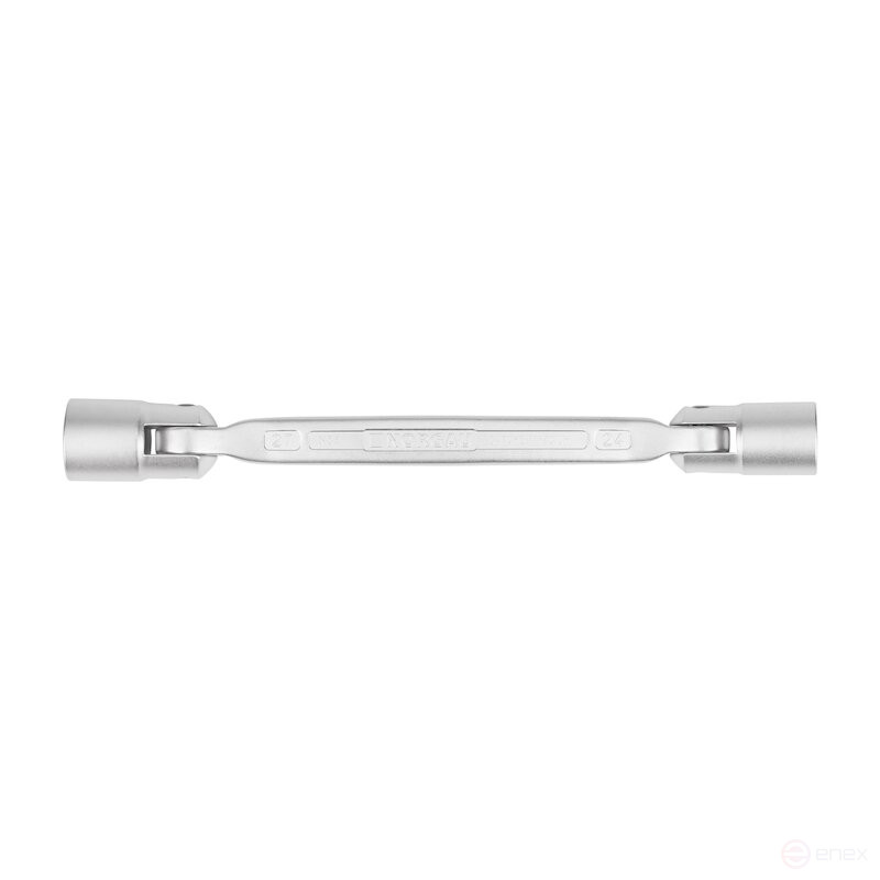 Ключ гаечный торцевой шарнирный двусторонний NORGAU Industrial 24x27, N34