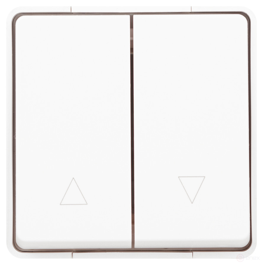 ERA Expert 11-1508-01 Switch for Blinds Push-button IP55 10AH-250V OH White