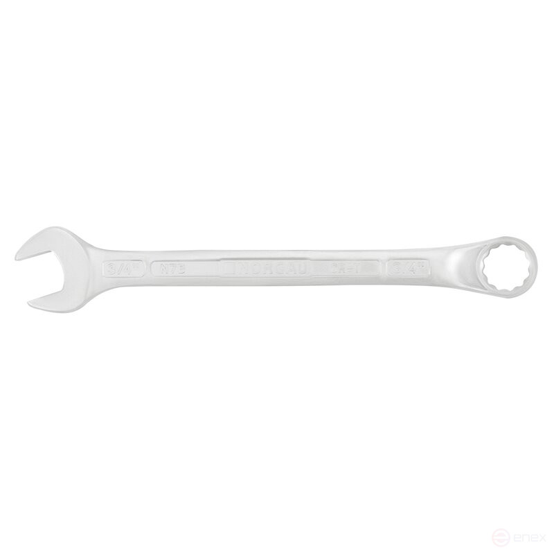 Ключ комбинированный дюймовый изогнутый NORGAU Industrial 3/4", N7B-3/4