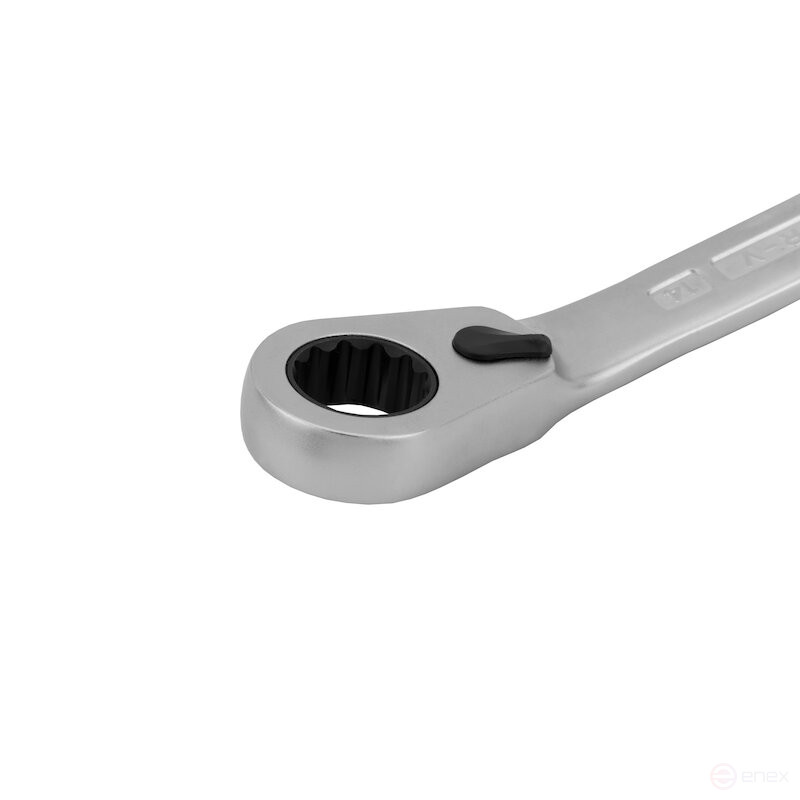 Ключ гаечный комбинированный с переключающейся трещоткой NORGAU Industrial 14 мм, N7UR-14