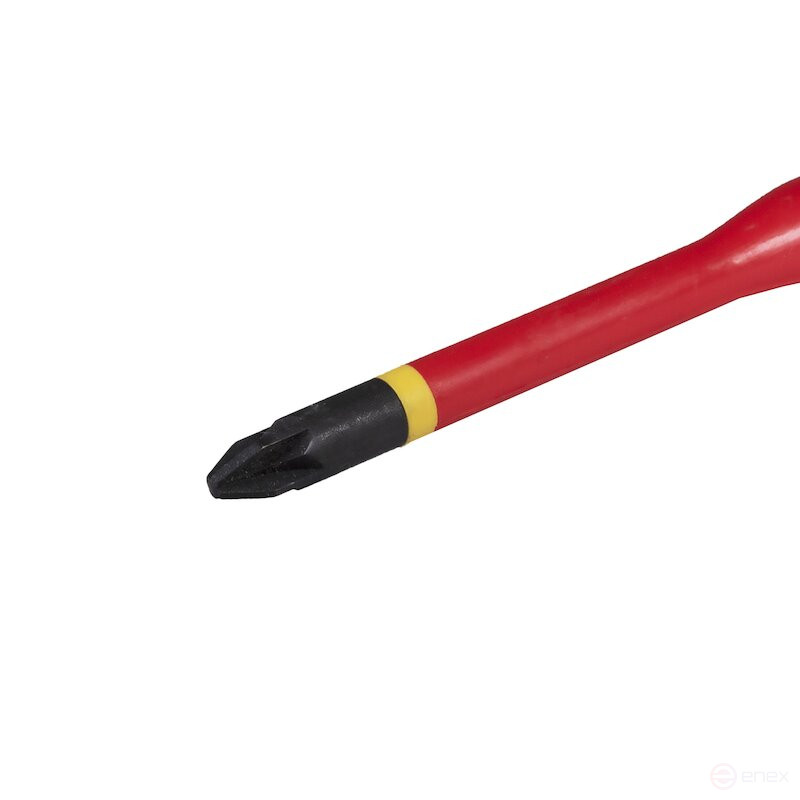 Отвертка диэлектрическая крестовая NORGAU Industrial PZ2x100 мм, N172