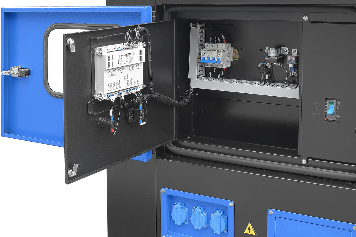 Diesel generator TSS AD-60S-T400-2RKM7 in a noise-proof casing