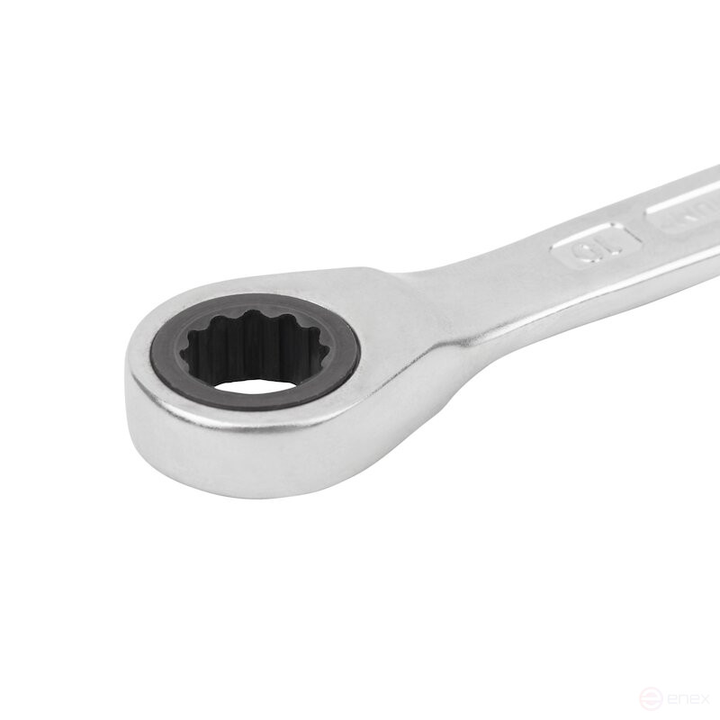 Ключ гаечный комбинированный NORGAU Industrial с трещоткой 10 мм, N7R-10