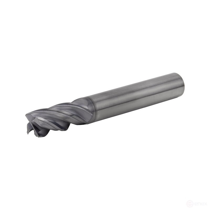Carbide end mill NORGAU Industrial high-performance 10 mm, Z4, VHM/AlCrSiN