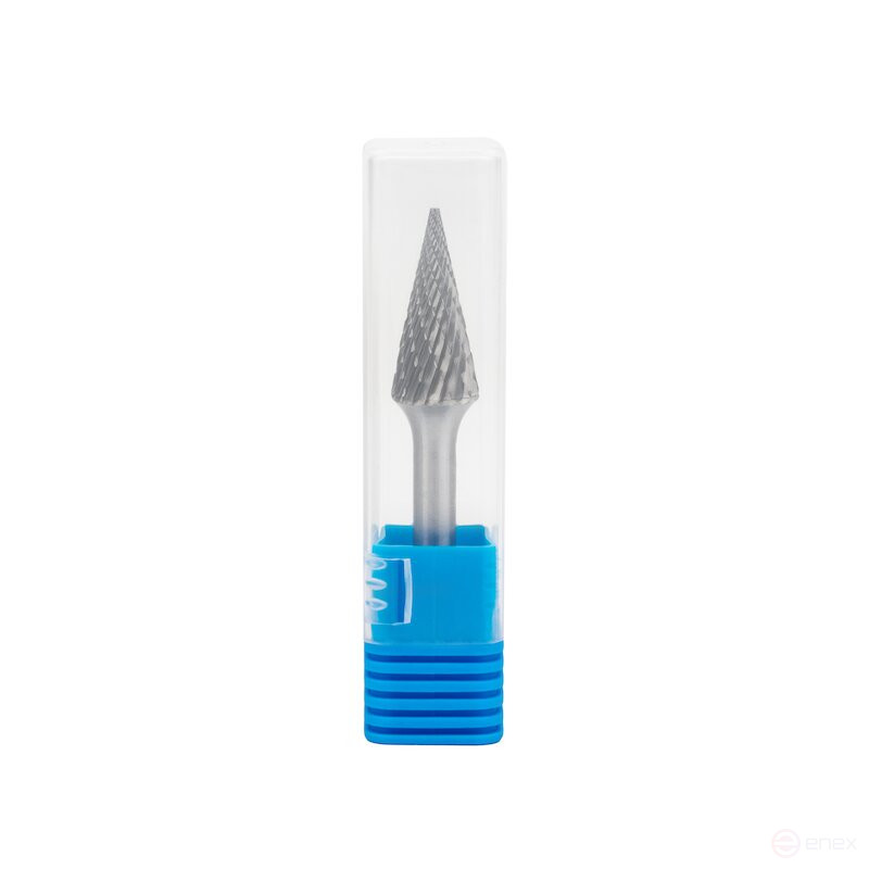 Борфреза твердосплавная NORGAU Industrial коническая 12 мм, 25°, форма M, DCM