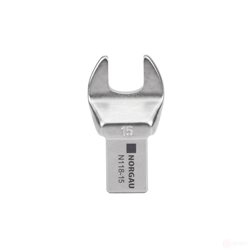 Насадка рожковая NORGAU Industrial для динамометрического ключа 15, прямоугольный привод 14х18