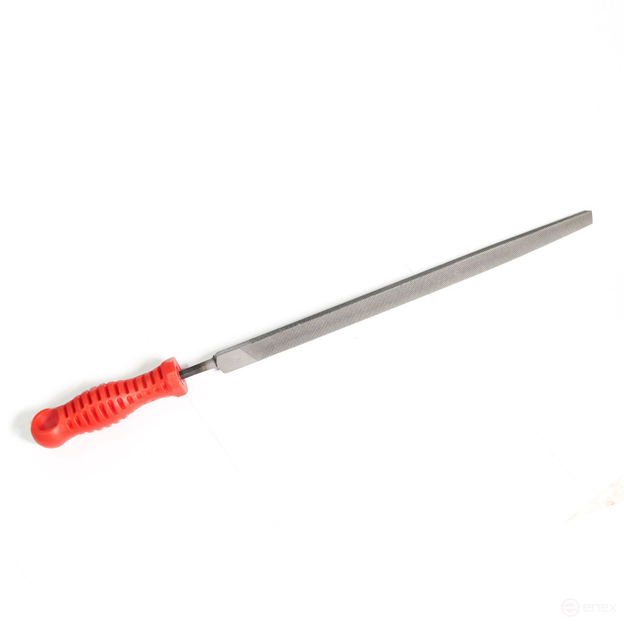 Напильник трехгранный 200 мм №1 пластиковая рукоятка (2821-0066)