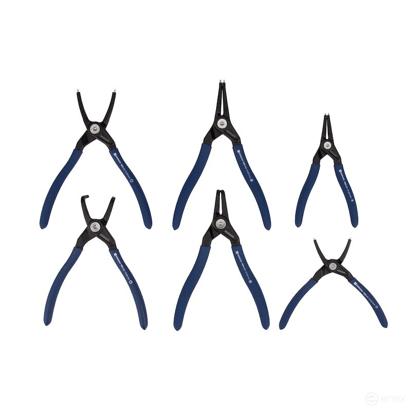 Set of locking ring pullers NORGAU Industrial NBS8-6, 6 items