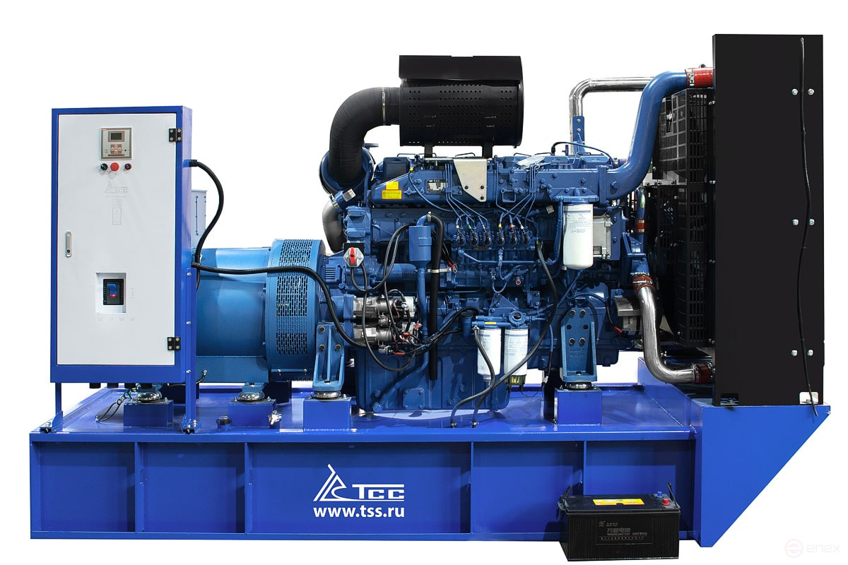 Mobile diesel generator with AVR 500 kW TSS ED-500-T400-2RPM26