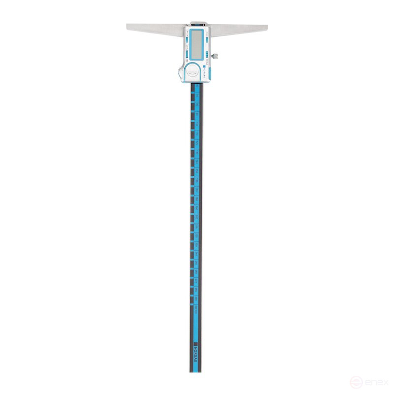 Штангенглубиномер NORGAU Industrial цифровой специальный 0-300 мм, NDD-A