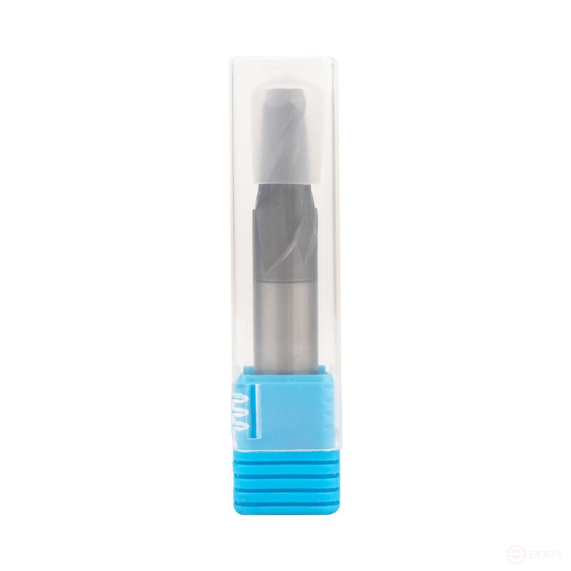 End mill NORGAU Industrial spherical 16 mm, Z2, VHM/AlCrSiN