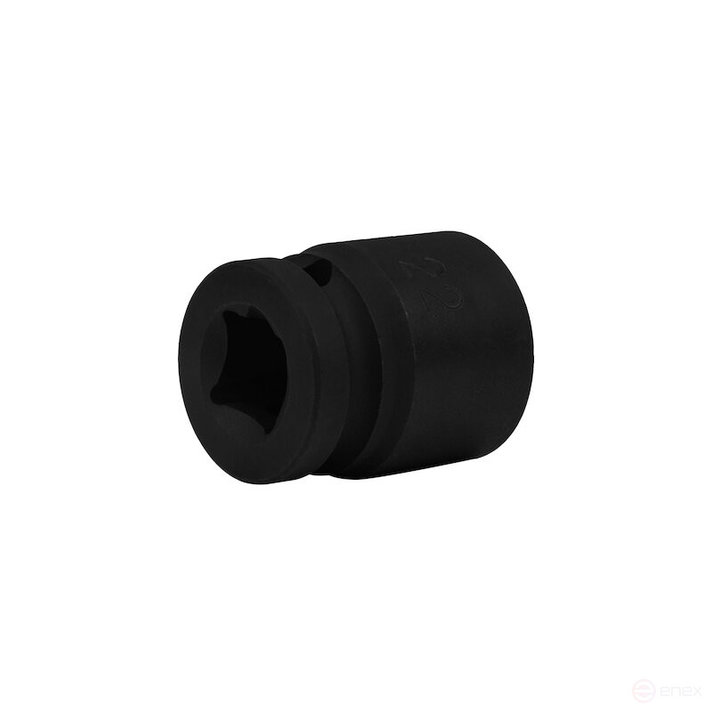 Impact end head NORGAU Industrial hex 1/2", 22 mm, N19K-22