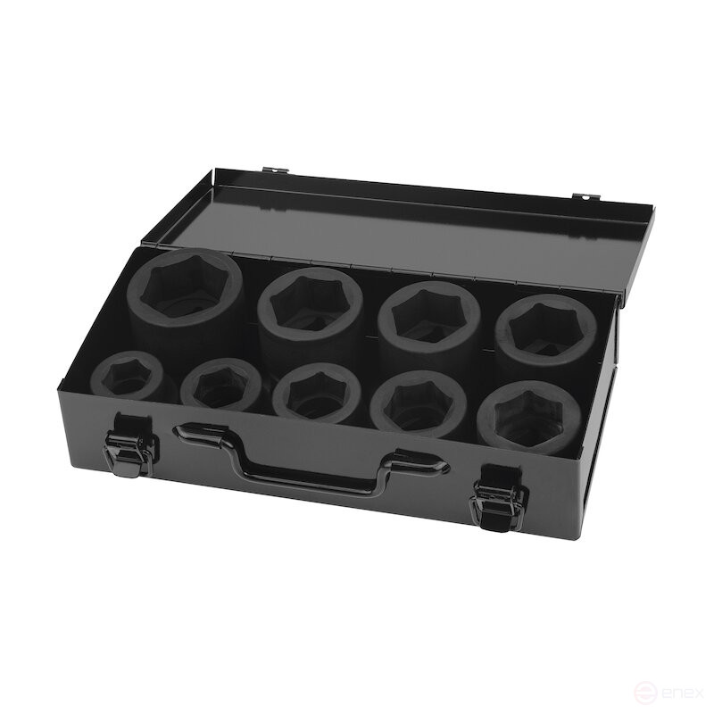 Набор ударных головок 1" NORGAU Industrial, 24-46 мм, 11 предметов, N21K-109