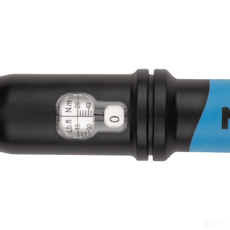 Ключ динамометрический предельный NORGAU Industrial с прямоугольным хвостовиком 9x12, 20-100 Нм, NTW45-010I