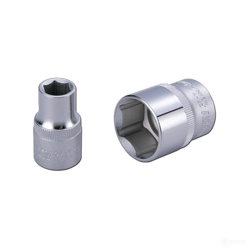 End head 1/4" 6 mm, 6-sided