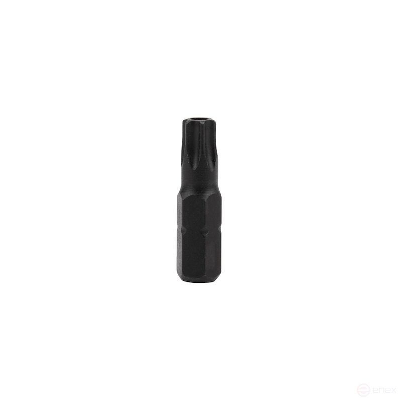 TORX NORGAU Industrial insert with inner hole T30x25 mm, 1/4" hex shank, N688-T30