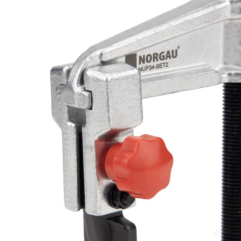 Set of universal NORGAU Industrial pullers with two and three grippers, NUP34-SET2