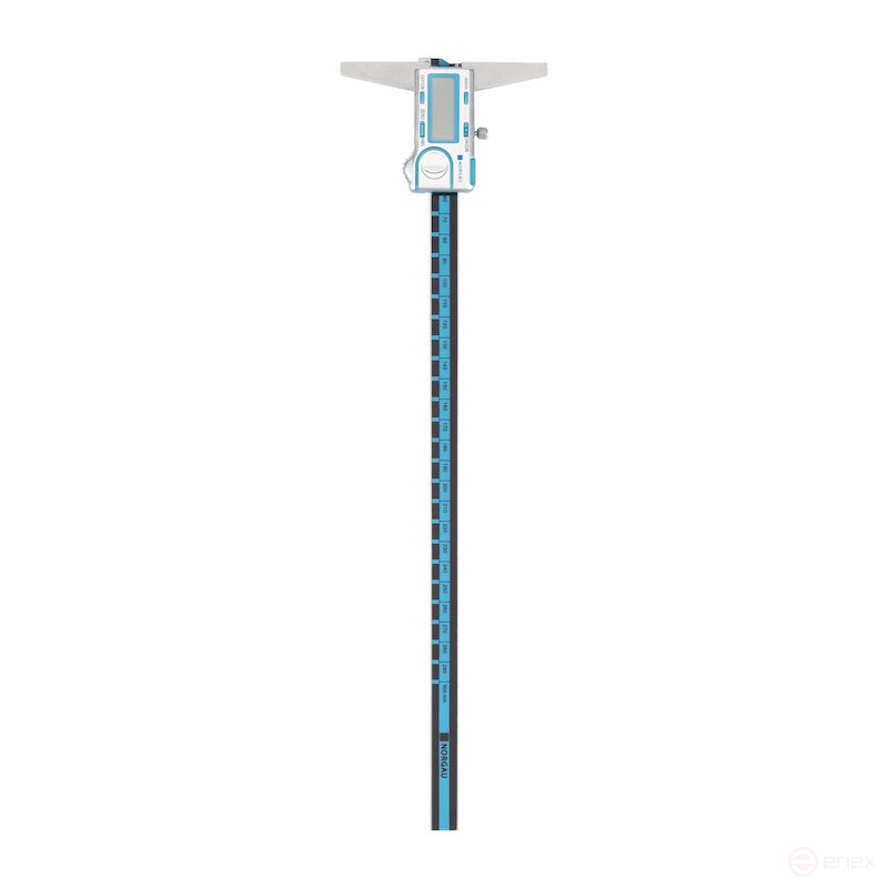 Штангенглубиномер NORGAU Industrial цифровой специальный 0-300 мм, NDD-H