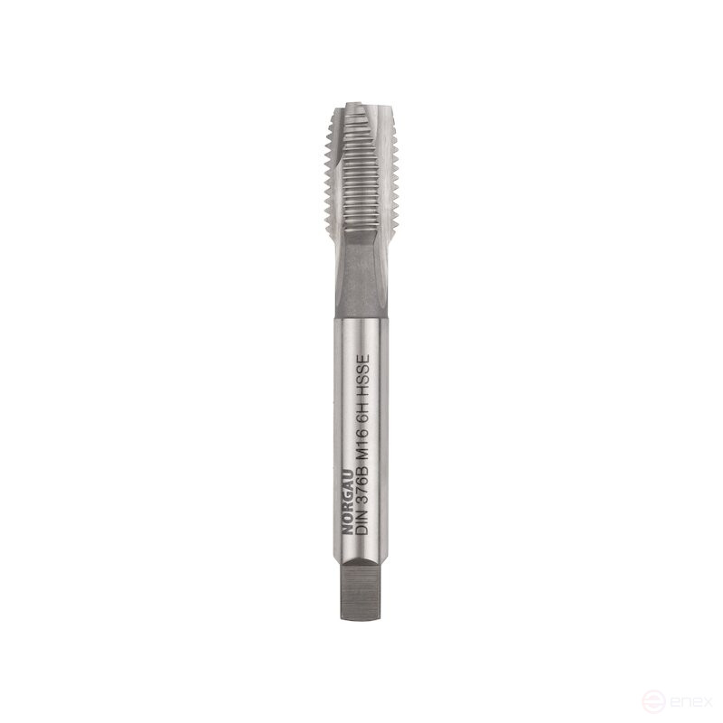 Machine tap NORGAU Industrial for through holes M16, form B, HSS-E