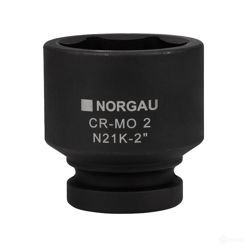 End impact head NORGAU Industrial hexagon inch 1", 2", N21K-2