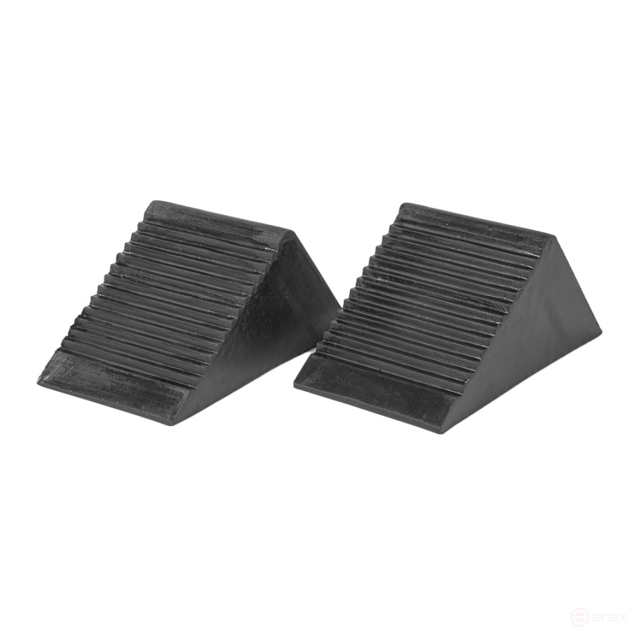 Anti-rollback shoe for rubber wheels 129x106x78mm 2 pcs ARNEZI R7003002