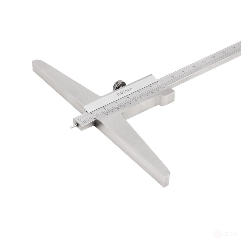 Штангенглубиномер NORGAU Industrial нониусный 0-150 мм, NDV-C