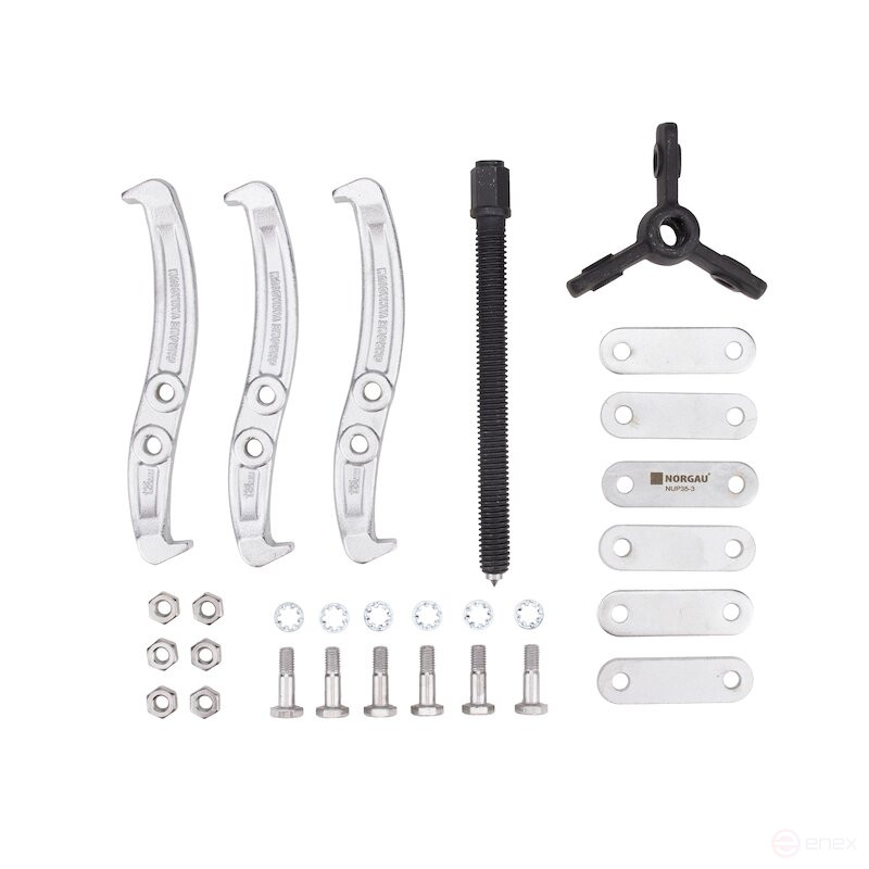 Съемник шарнирный NORGAU Industrial трехзахватный NUP35-3