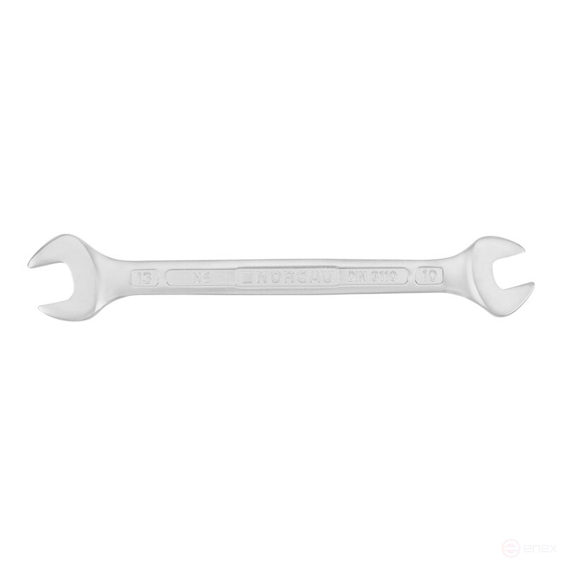 Ключ гаечный рожковый двусторонний NORGAU Industrial 10х13 мм, N6-10х13