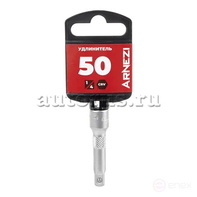 Extension bar 1/4" L=50 mm, ARNEZI R0060050