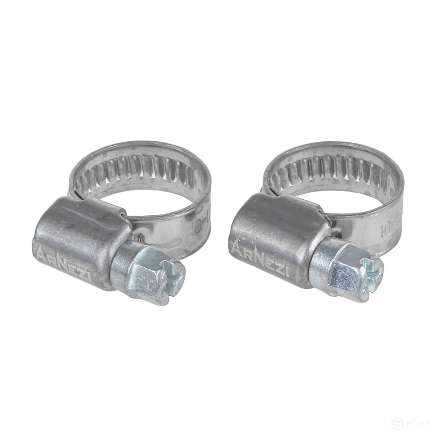 Комплект хомутов червячных 10х16 / 9-0,7 W2-430 2шт