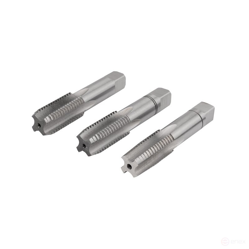 Set of hand taps NORGAU Industrial M20, HSS, 3 pieces