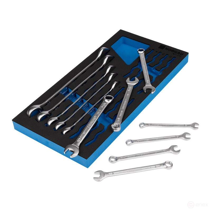 Set of combination wrenches NORGAU Industrial, 12 pieces, N7-112