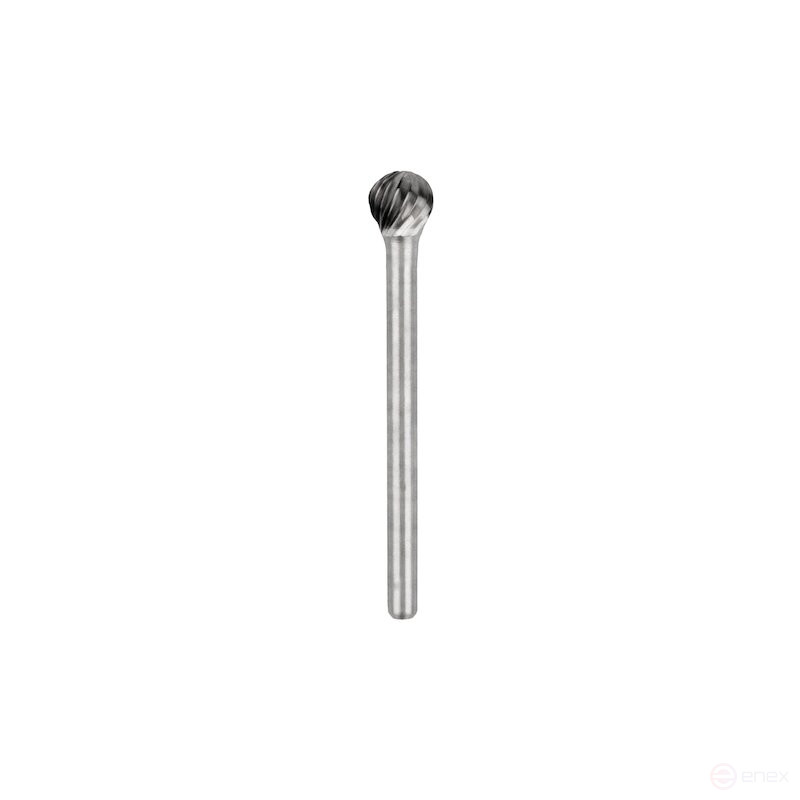 Борфреза твердосплавная NORGAU Industrial сферическая 6.3 мм, форма D, SCM