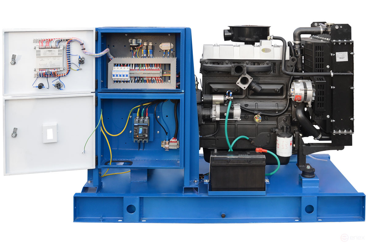 Diesel generator TSS AD-24S-T400 in a container with AVR