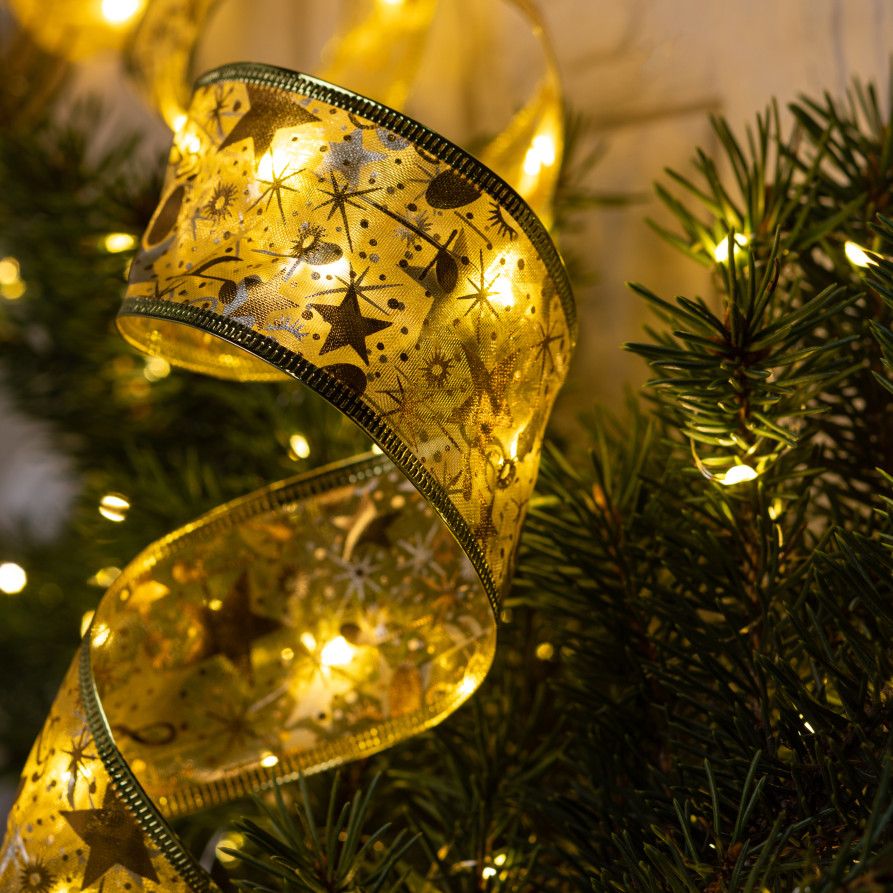 LED Christmas Garland ERA ENIN-30W Thread Ribbon Decorative Warm Light 3M 30 microled IP20