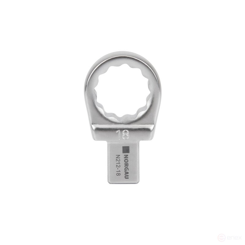 Насадка накидная NORGAU Industrial для динамометрического ключа 18, прямоугольный привод 9х12