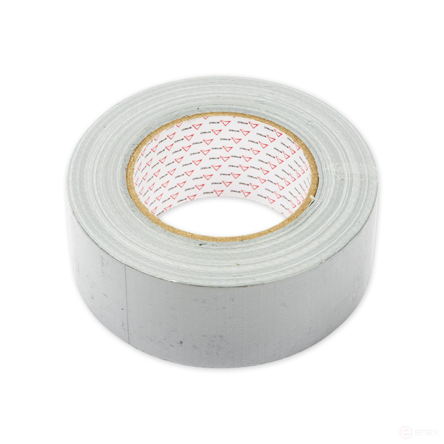 Adhesive tape 50 mm x50 m thickness 170 mic reinforced grey ARNEZI R8030401