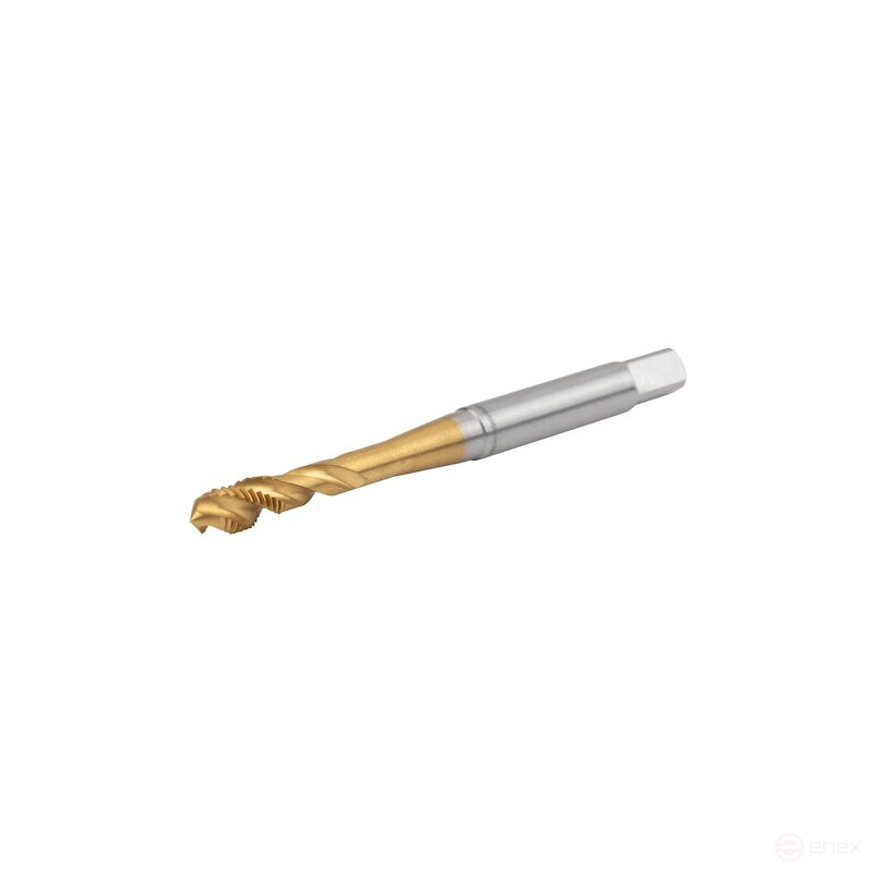 Метчик машинный NORGAU Industrial для глухих отверстий M5, форма C, HSS-E/TiN