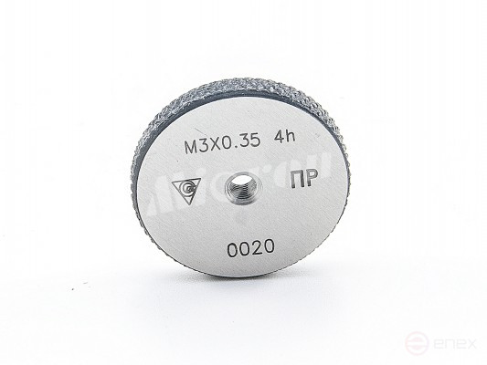 Калибр-кольцо М 3.0х0.35 6g ПР